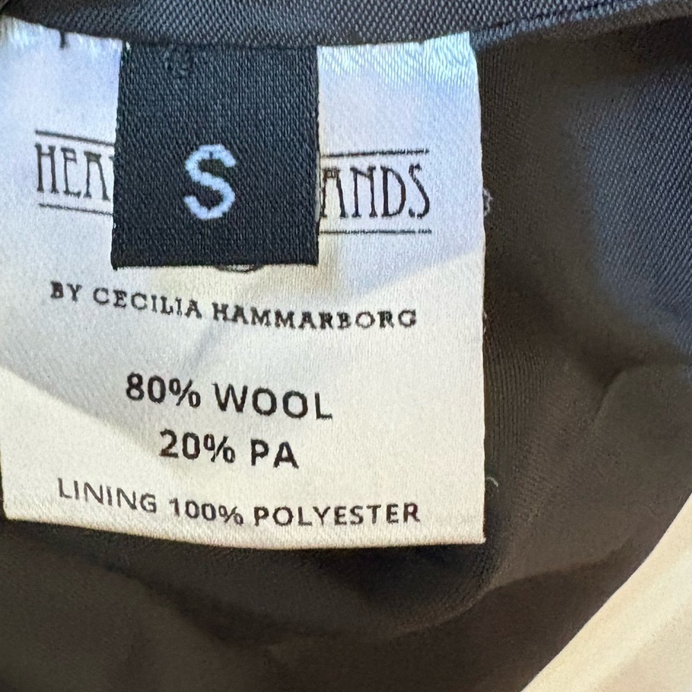 Cecilia Hammarborg Black Swing Coat​ - Picture 8 of 13